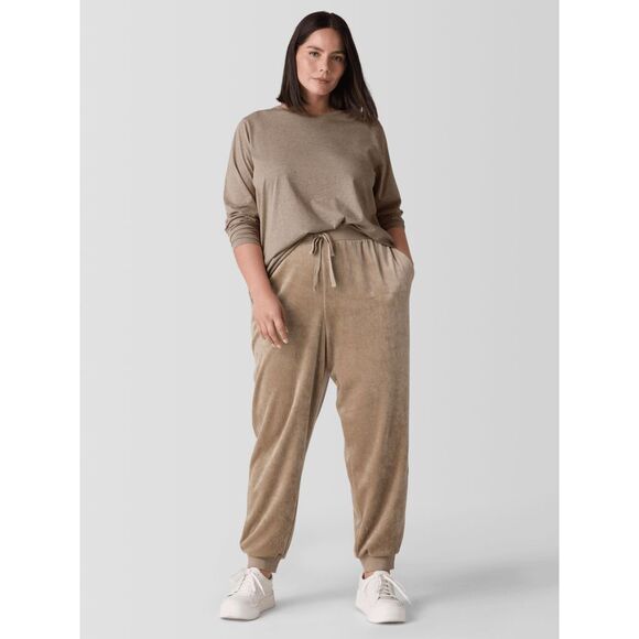 Eileen Fisher Organic Cotton Jersey Long-Sleeve Tee XXS NEW - Picture 2 of 6